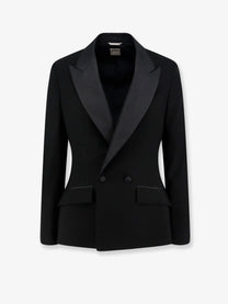 Dior Men's Bar Virgin Wool Tuxedo Blazer Black
