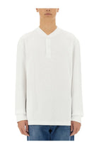 Baracuta Men's Shirt Henley White