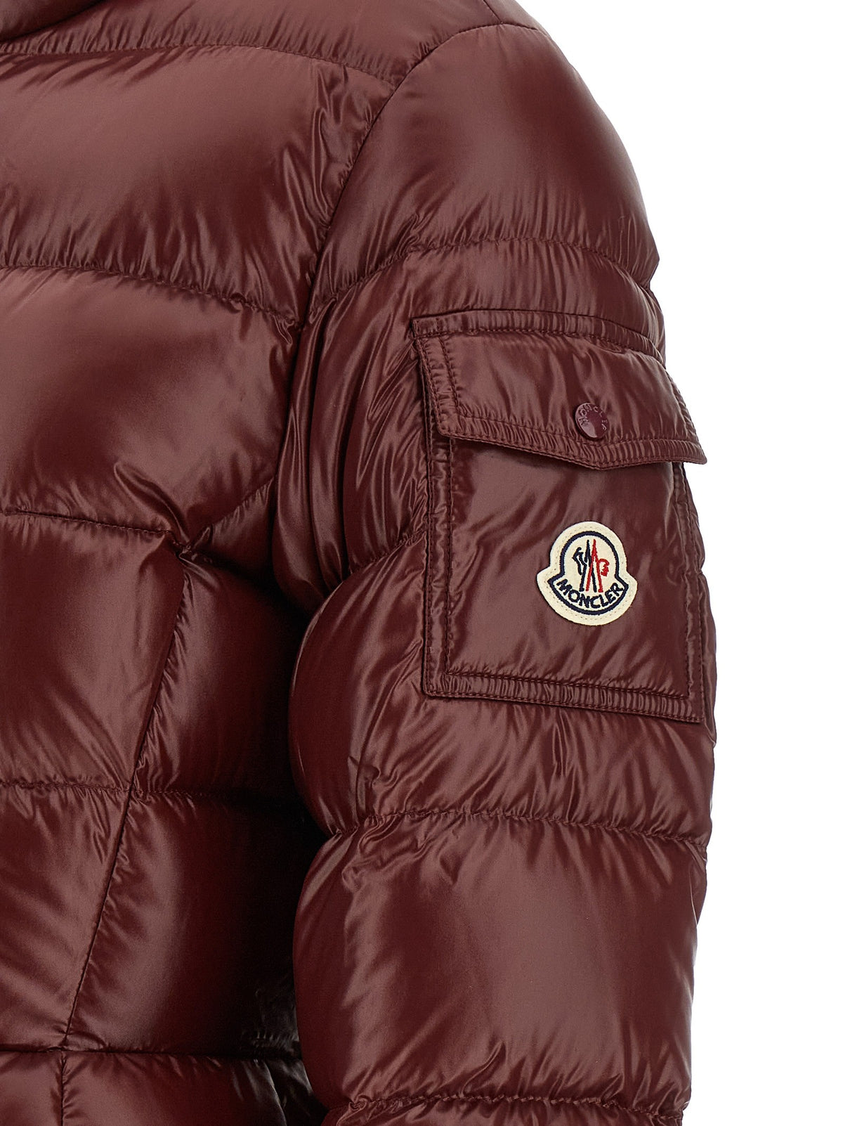Moncler Barante Down Jacket Red, view 5