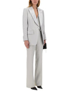 Tom Ford Women's Barathea Silk Wool Vest Grey, view 2