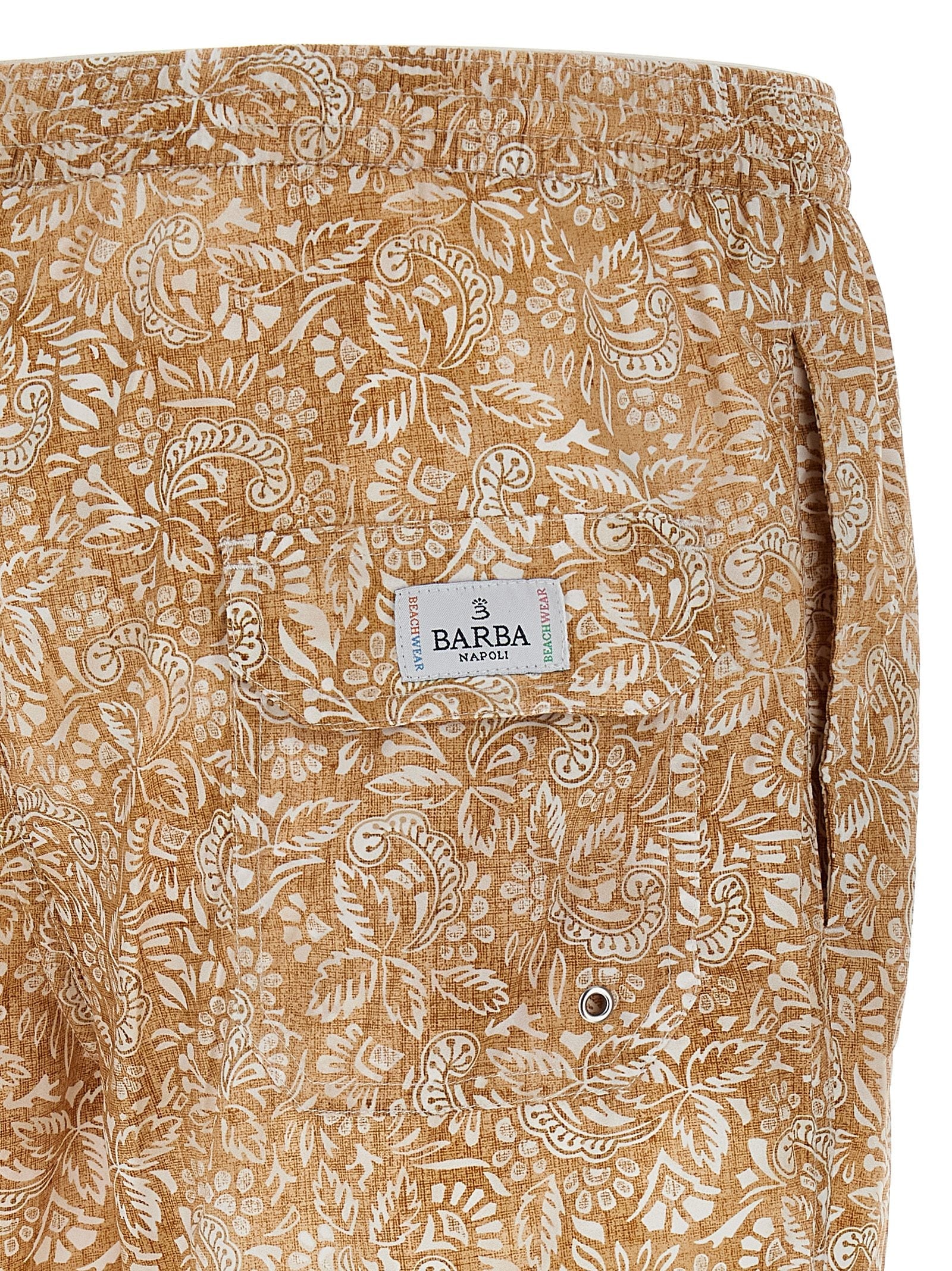 BARBA - BARBA - Paisley floral swimsuit - Man,Clothing,Beachwear,