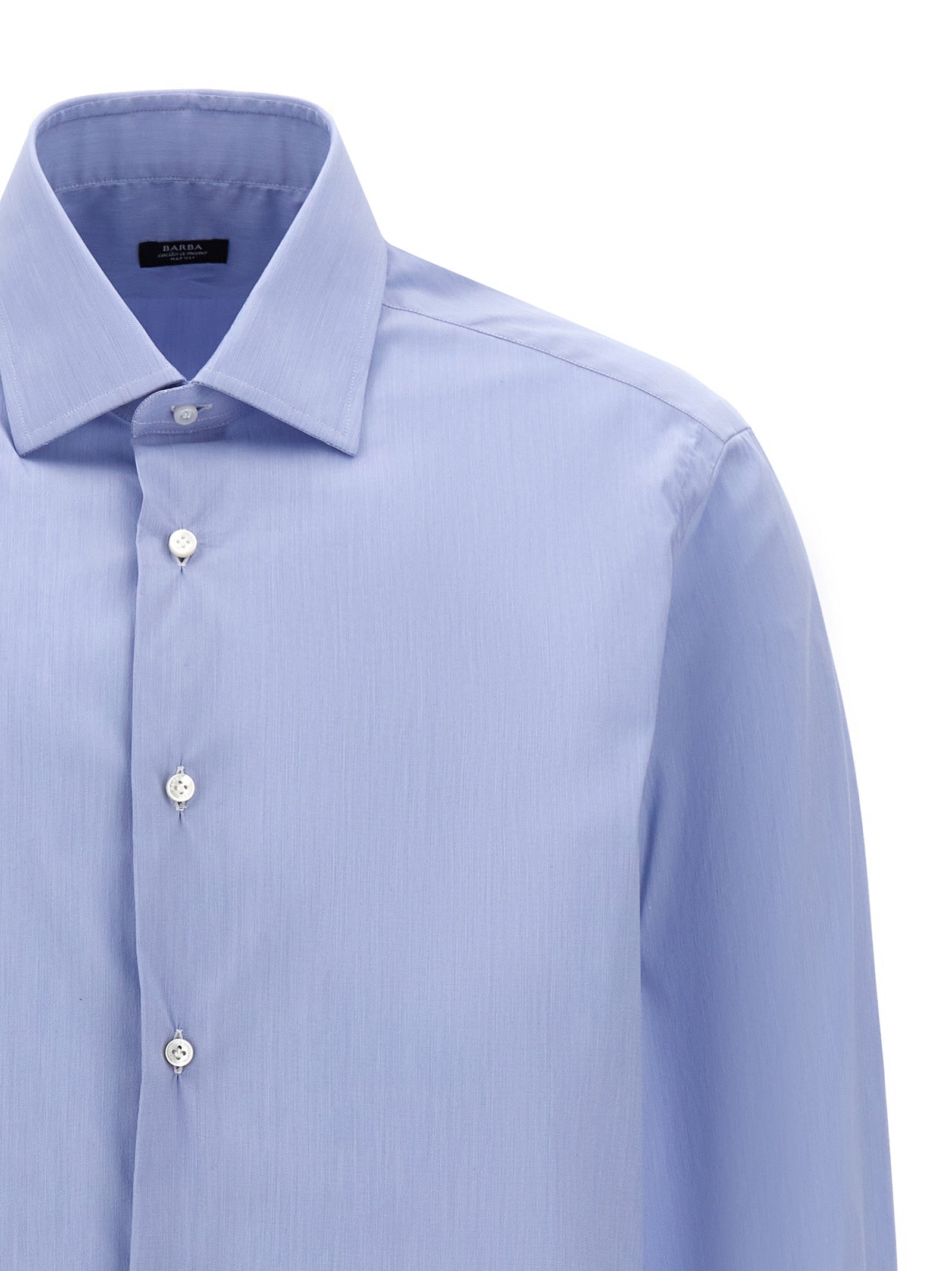 BARBA - BARBA - Poplin shirt - Men’s Tops