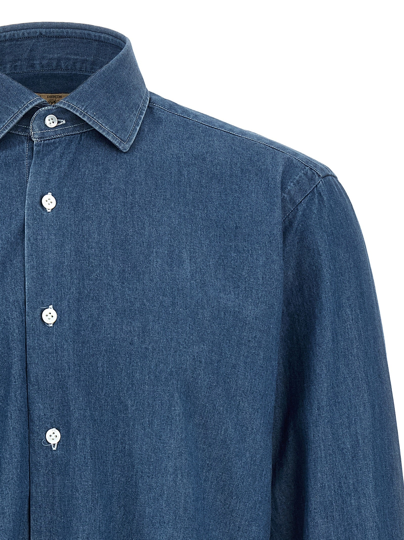 BARBA - BARBA - Denim shirt - Men’s Top