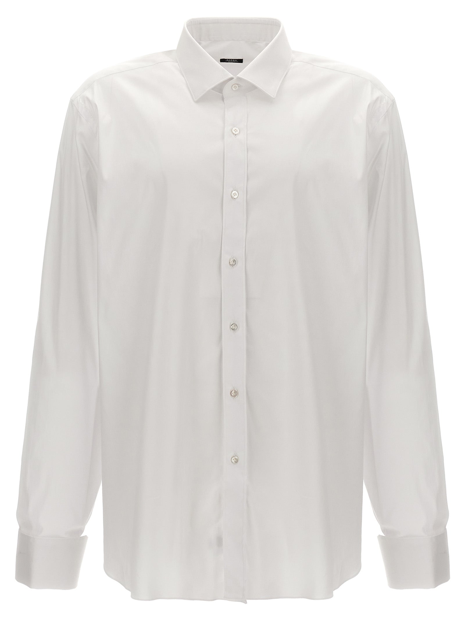BARBA - BARBA - Poplin shirt - Men’s Tops