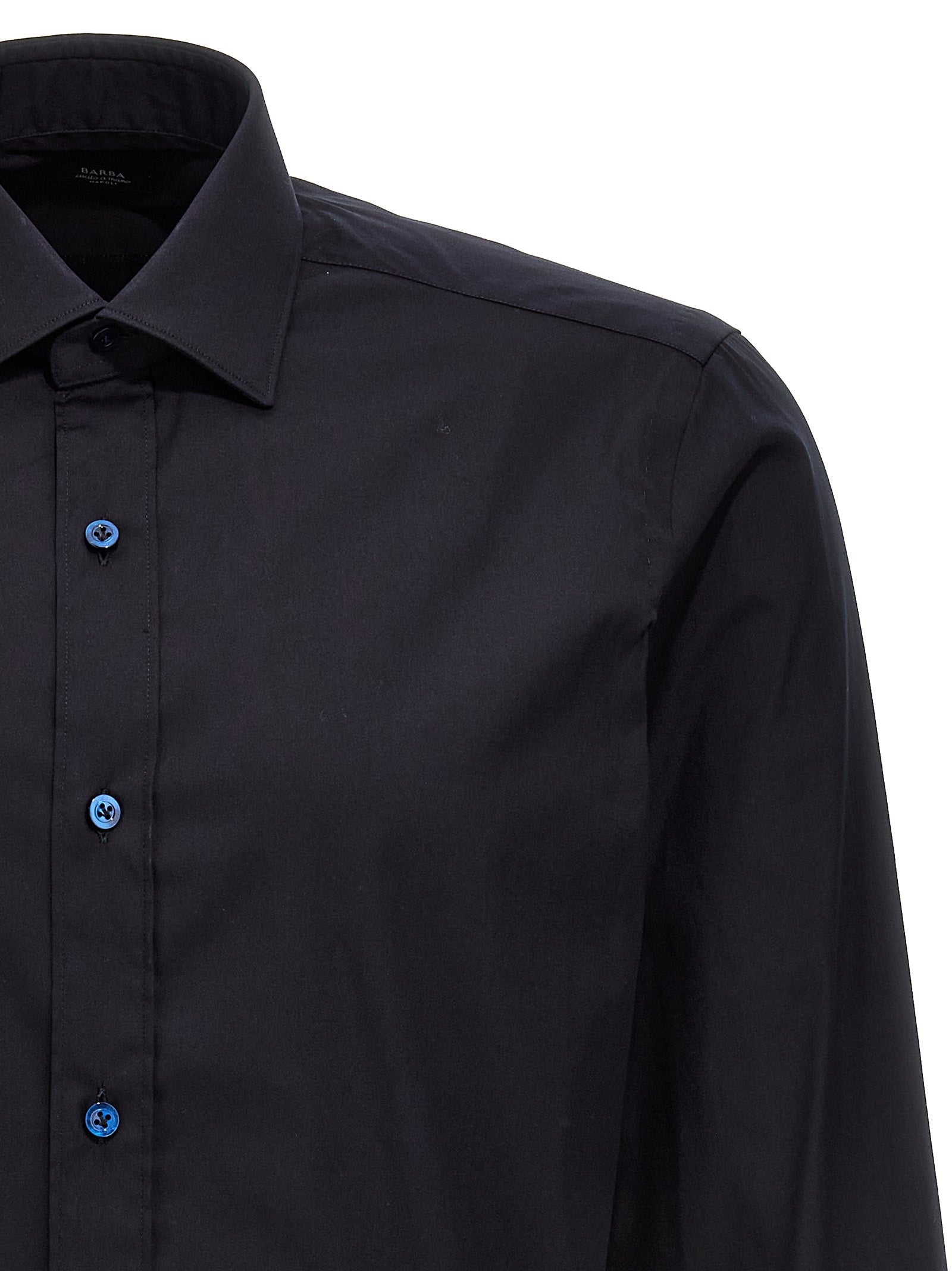BARBA - BARBA - Poplin shirt - Men’s Tops