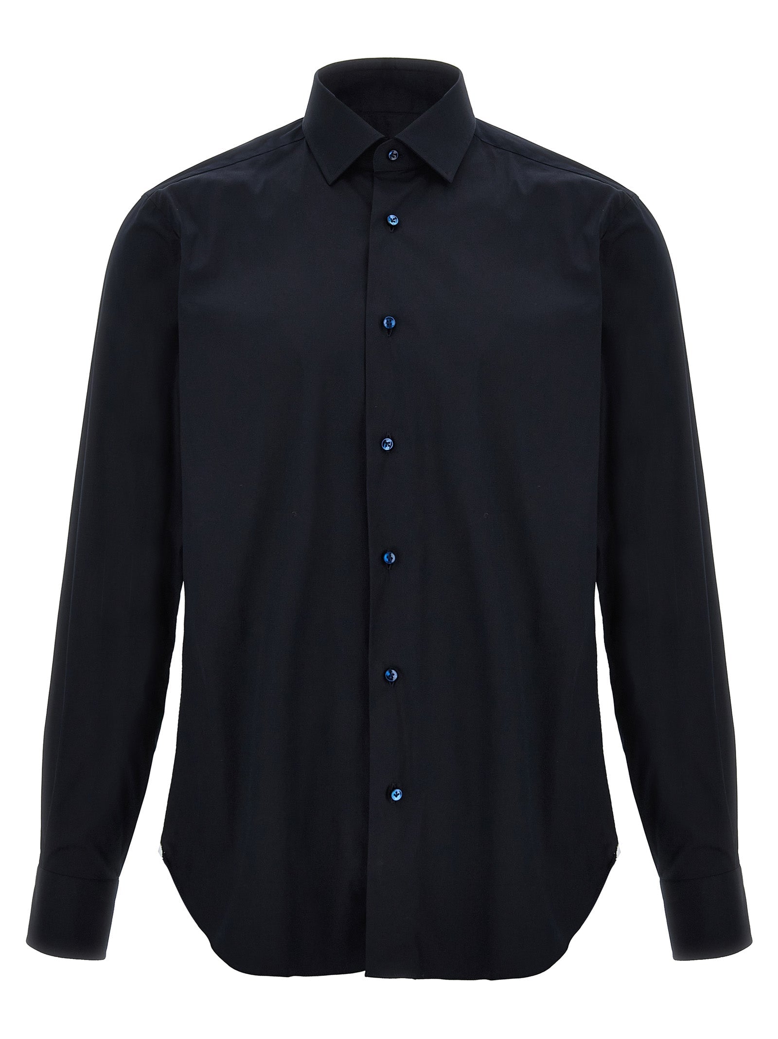 BARBA - BARBA - Poplin shirt - Men’s Top
