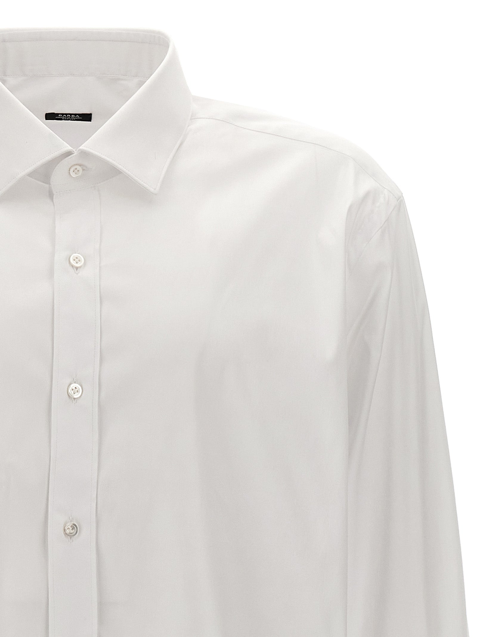 BARBA - BARBA - Poplin shirt - Men’s Tops