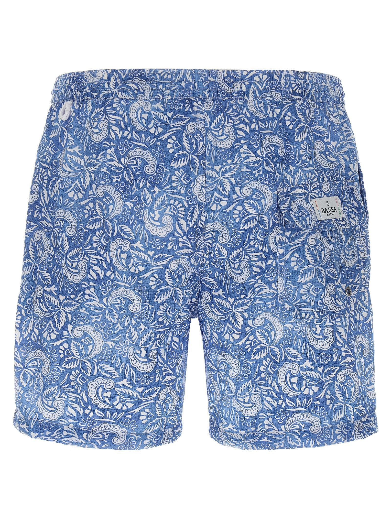 BARBA - BARBA - Paisley floral swimsuit - Men’s Clothing