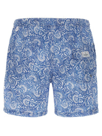 BARBA - BARBA - Paisley floral swimsuit - Men’s Clothing