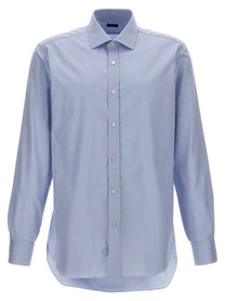 BARBA - BARBA - Poplin shirt - Men’s Tops