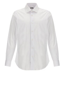 BARBA - BARBA - Poplin shirt - Men’s Tops