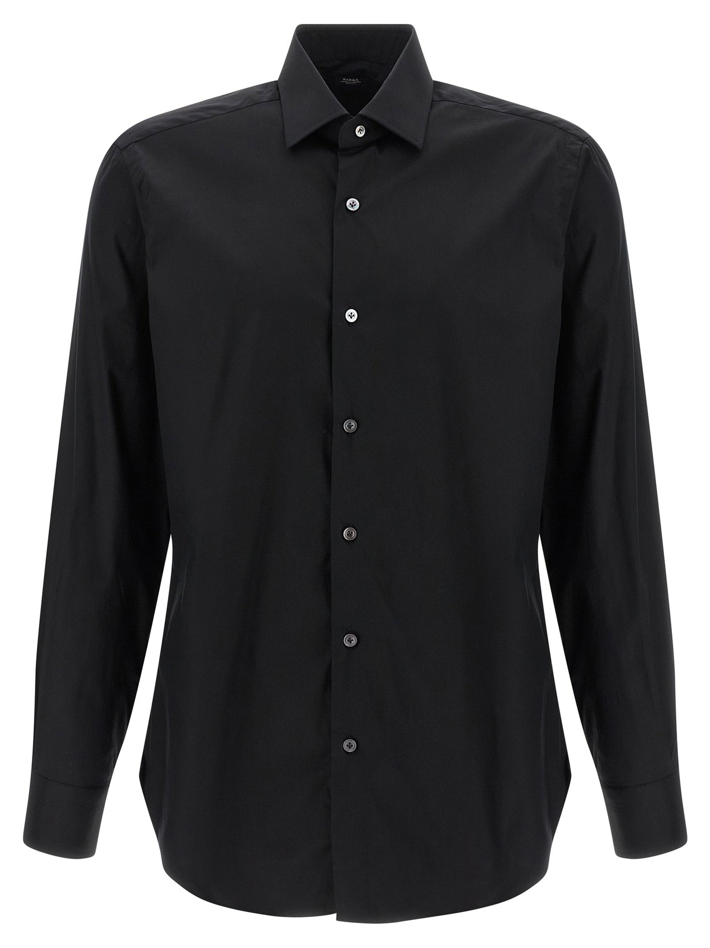 BARBA - BARBA - Stretch cotton shirt - Men’s Tops