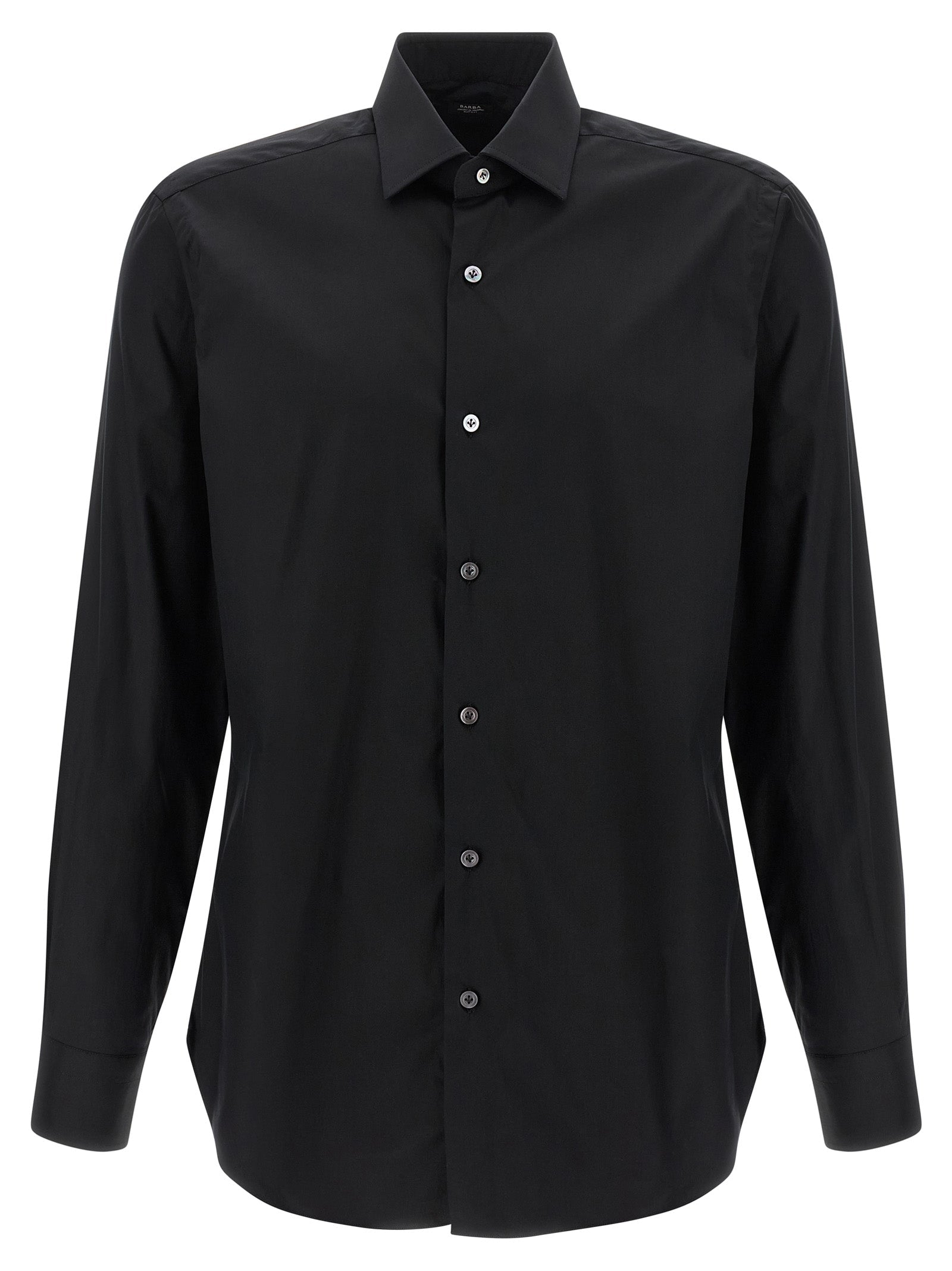 BARBA - BARBA - Stretch cotton shirt - Men’s Tops