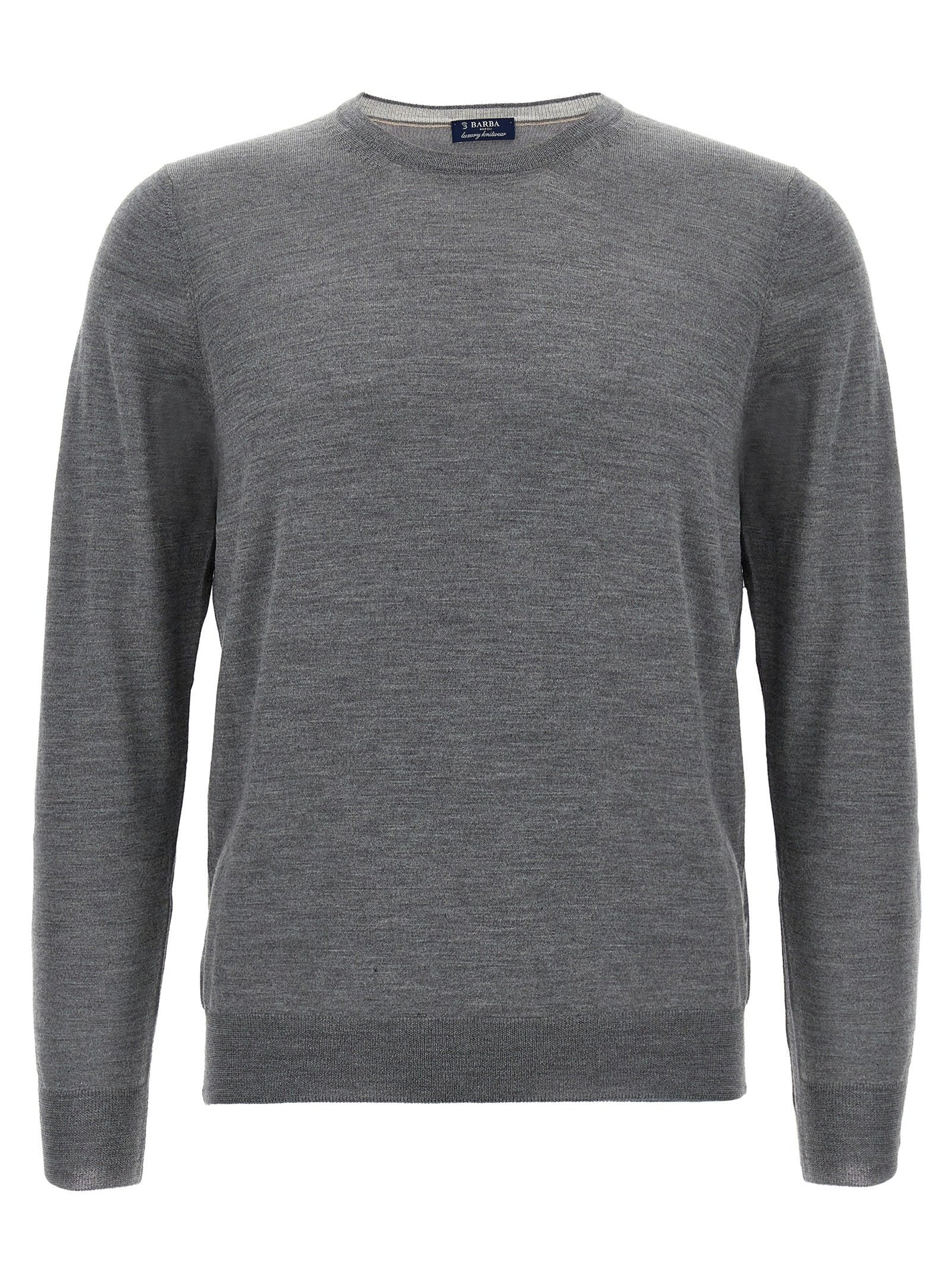 BARBA - BARBA - Wool and silk sweater - Men’s Knitwear