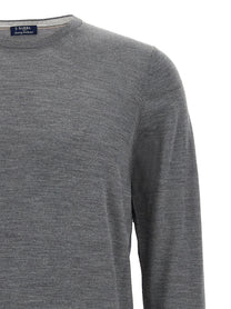BARBA - BARBA - Wool and silk sweater - Men’s Knitwear