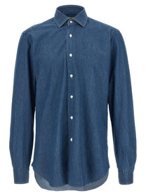 BARBA - BARBA - Denim shirt - Men’s Top