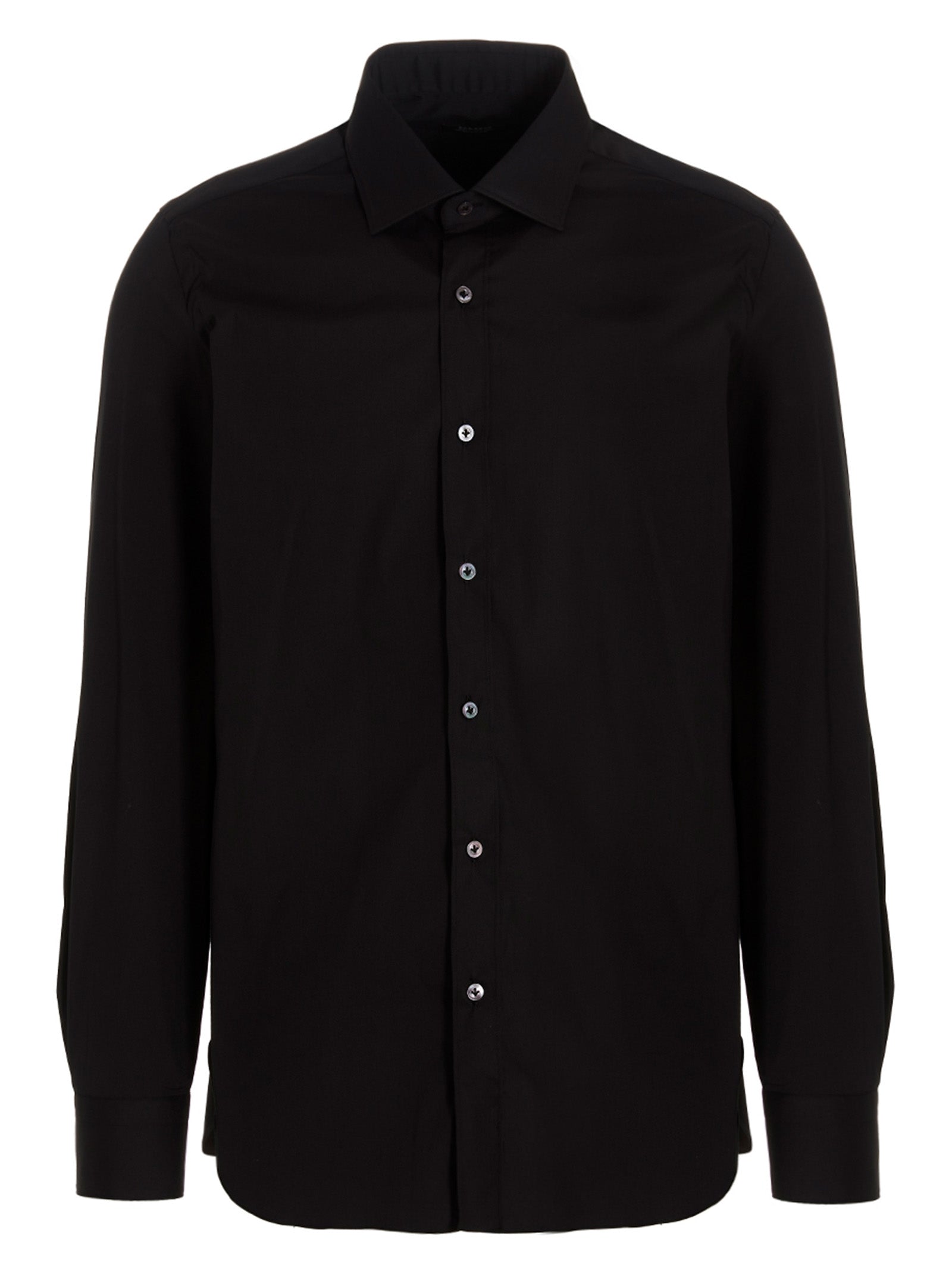 BARBA - BARBA - Poplin shirt - Men’s Tops
