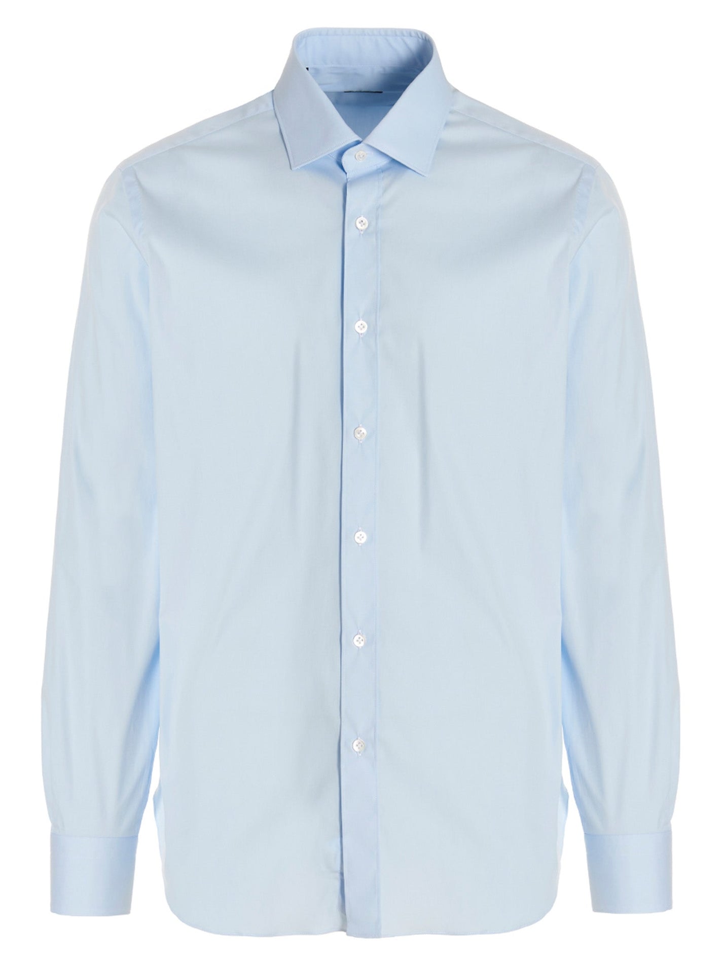 BARBA - BARBA - Poplin shirt - Men’s Top