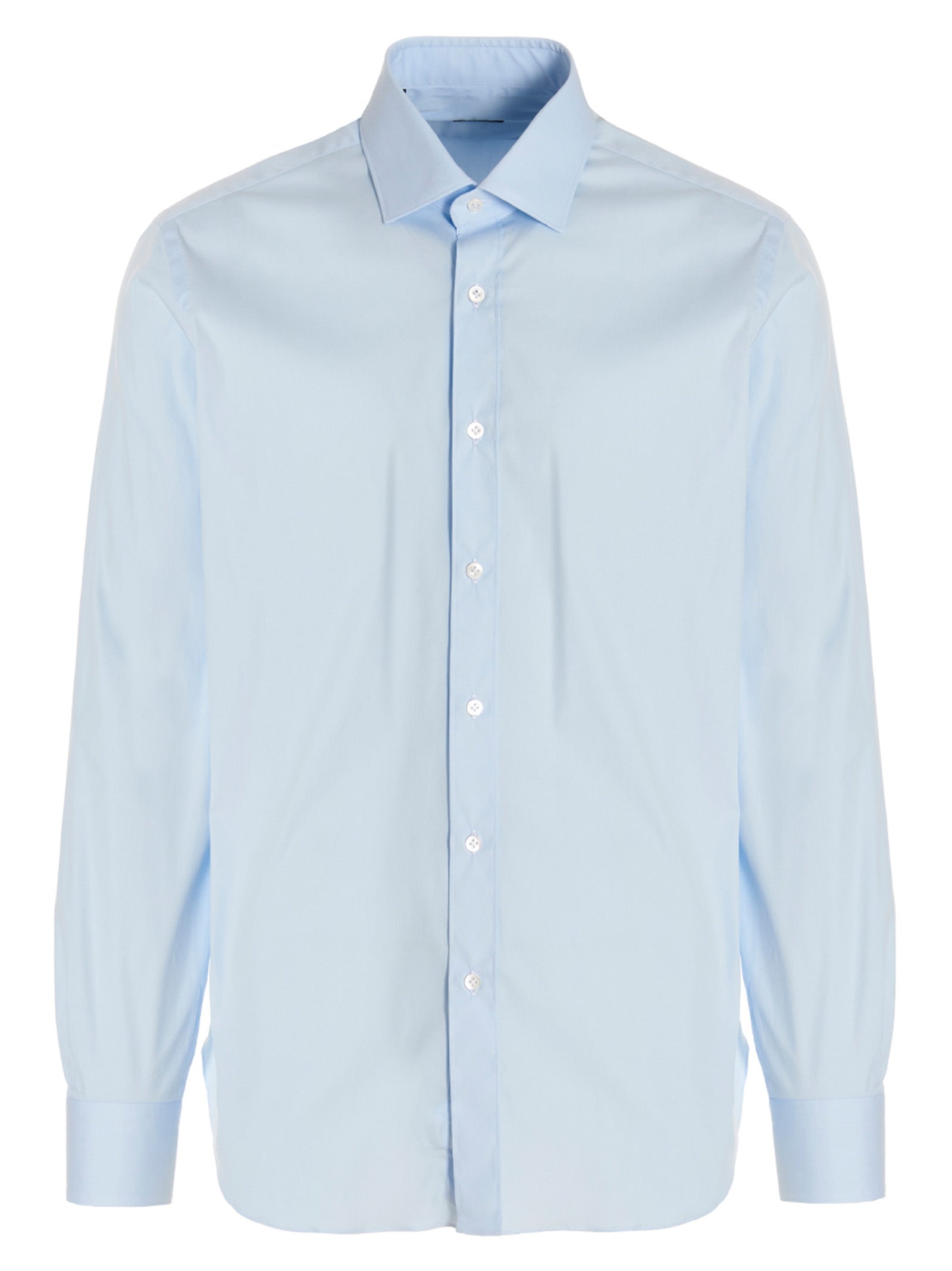 BARBA - BARBA - Poplin shirt - Men’s Top