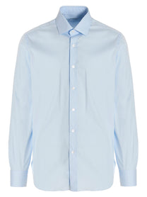 BARBA - BARBA - Poplin shirt - Men’s Top