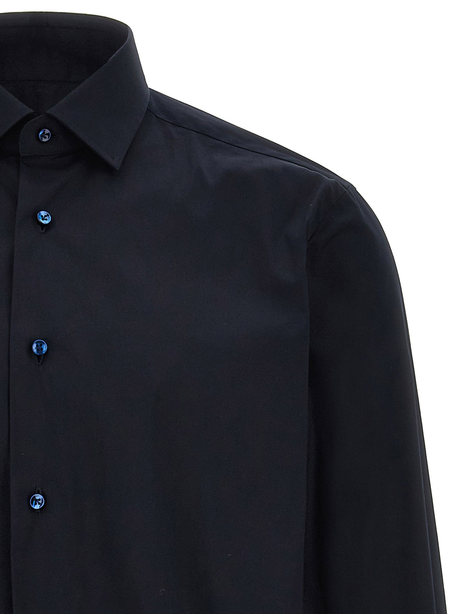 BARBA - BARBA - Poplin shirt - Men’s Tops
