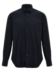 BARBA - BARBA - Poplin shirt - Men’s Tops
