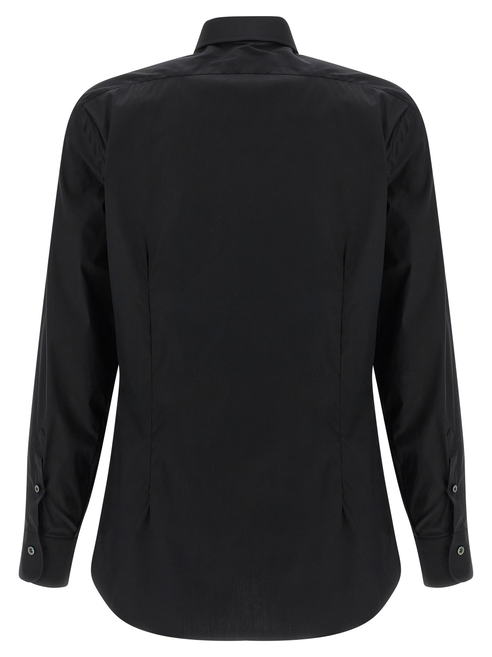 BARBA - BARBA - Stretch cotton shirt - Men’s Tops