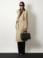 Bottega Veneta Women's Barbara Leather Handbag Brown, view 2