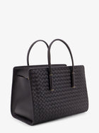 Bottega Veneta Women's Barbara Leather Handbag Brown, view 4