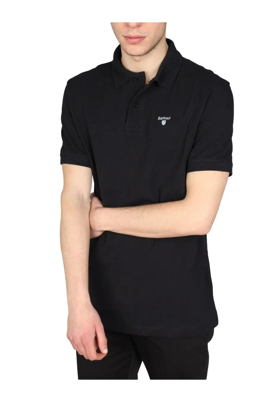 Barbour Men's Regular Fit Polo Shirt Black, view 4