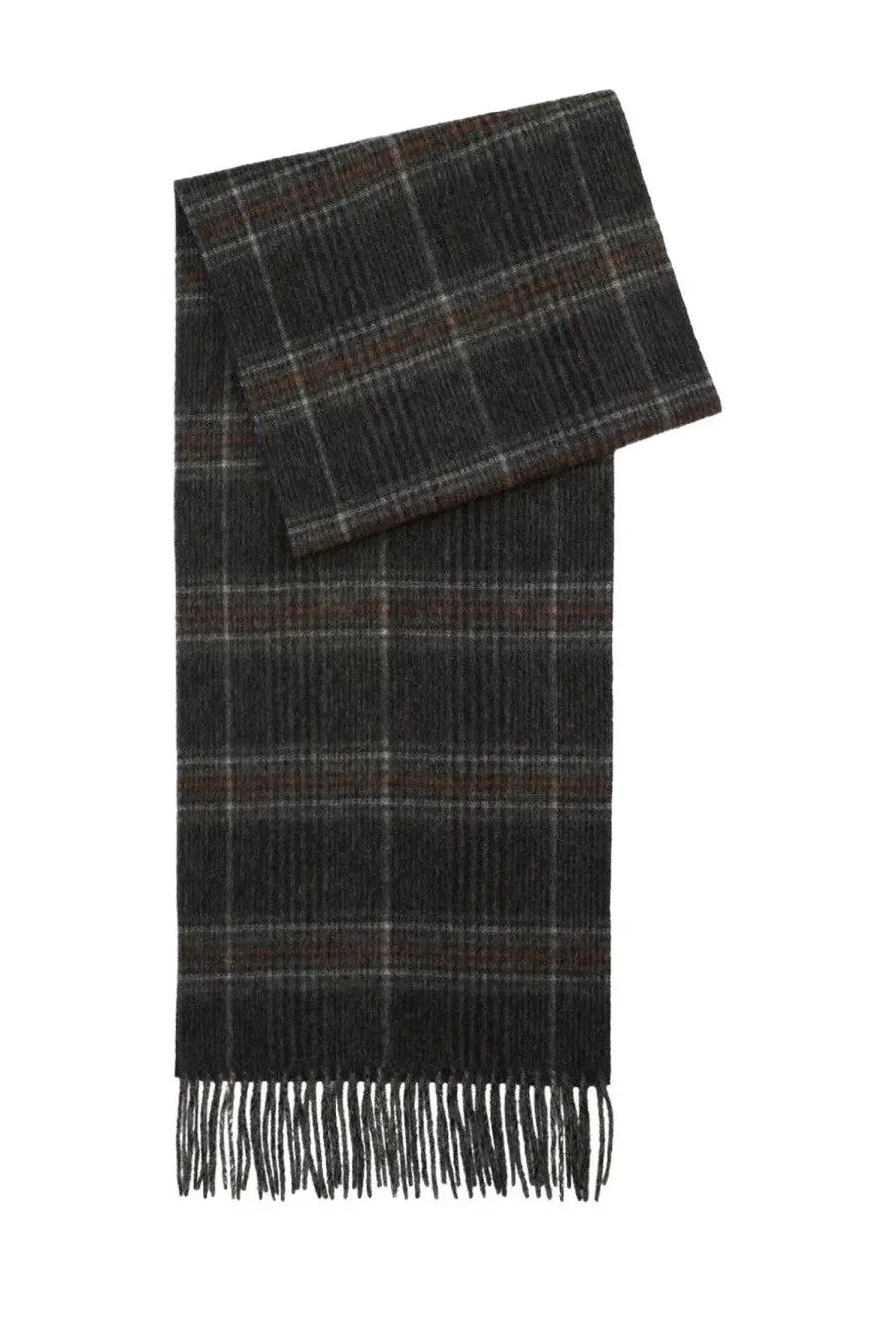 Barbour Men's Reversible Scarf Marsden Grey