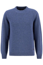 Barbour Men's Wool Jersey Blue