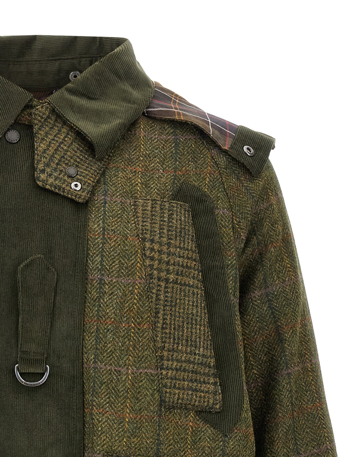 Barbour Barbour Norbit Wool Jacket Green, view 3