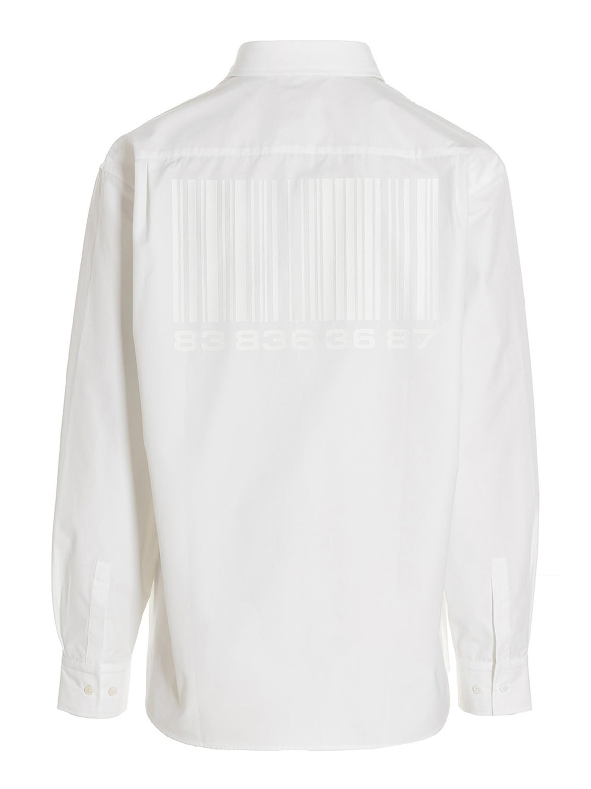 VTMNTS Barcode Shirt White