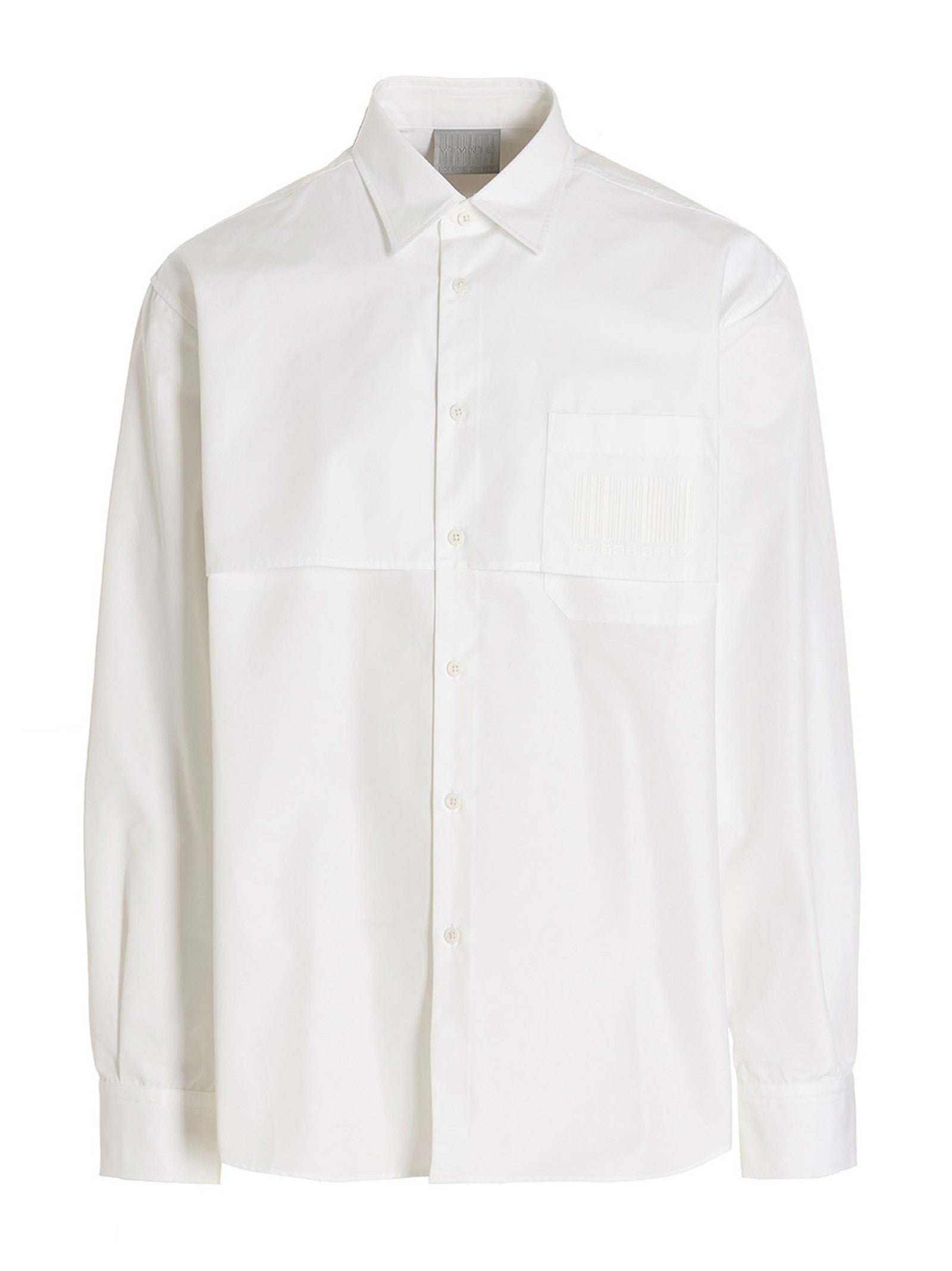 Vtmnts Barcode Shirt White