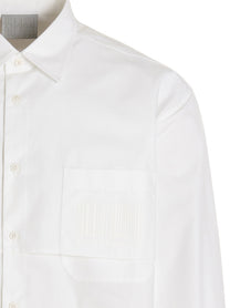 Vtmnts Barcode Shirt White