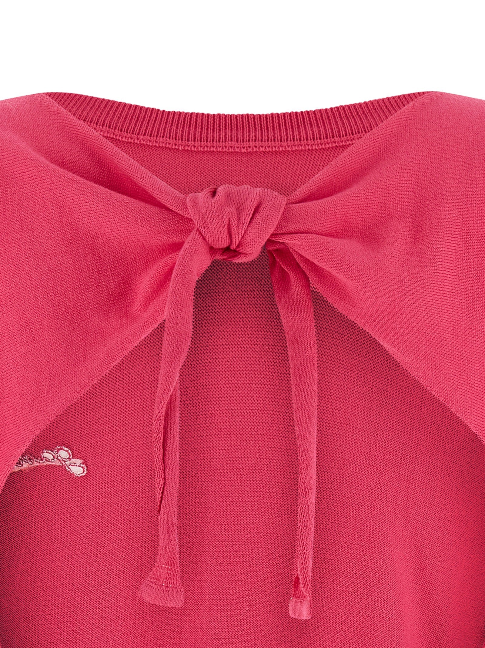 Ganni Bare Back Sweater Pink