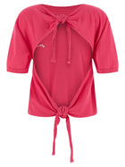 Ganni Bare Back Sweater Pink, view 2