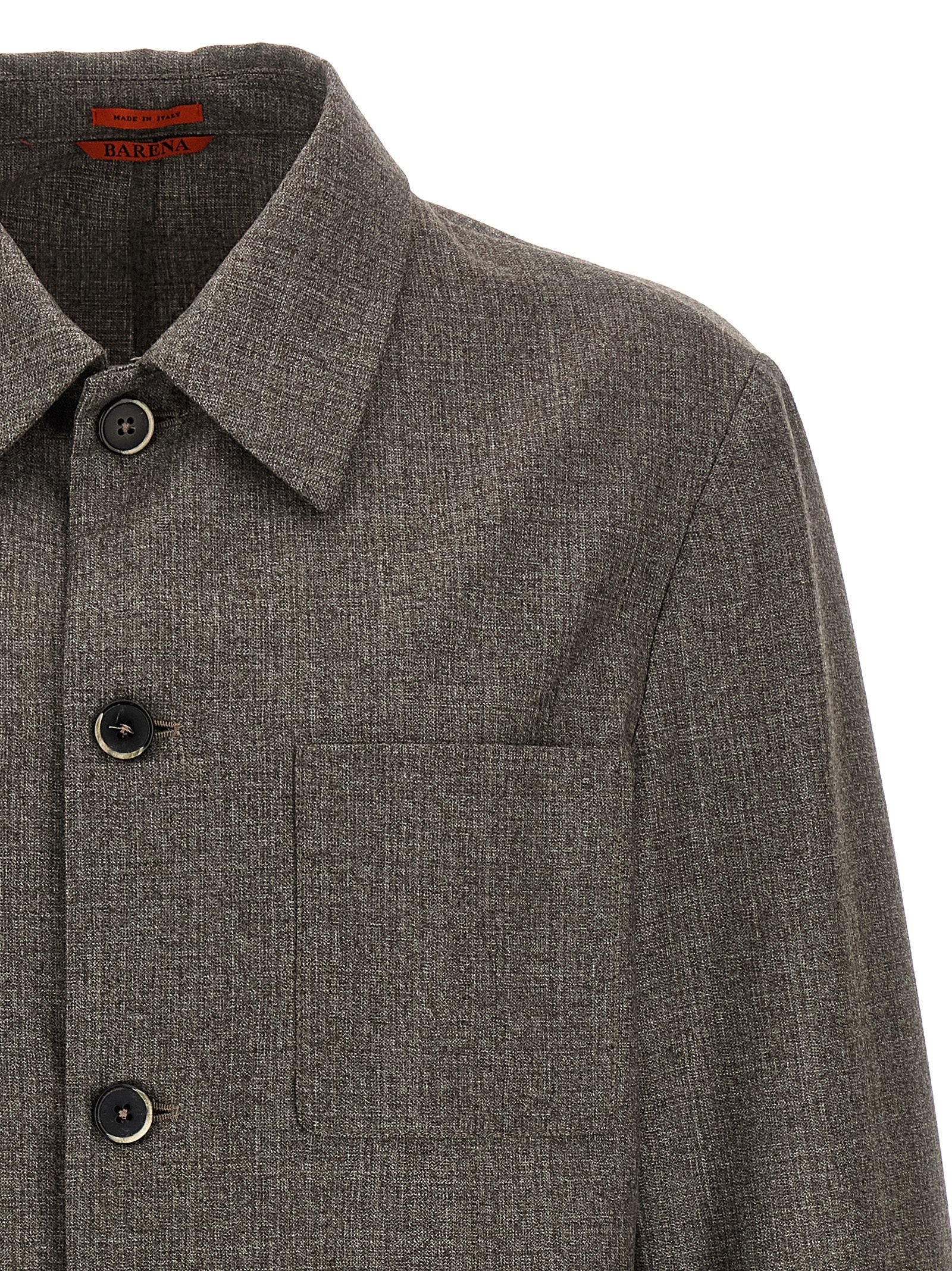 BARENA - BARENA - ’Visal’ overshirt - Men’s Tops