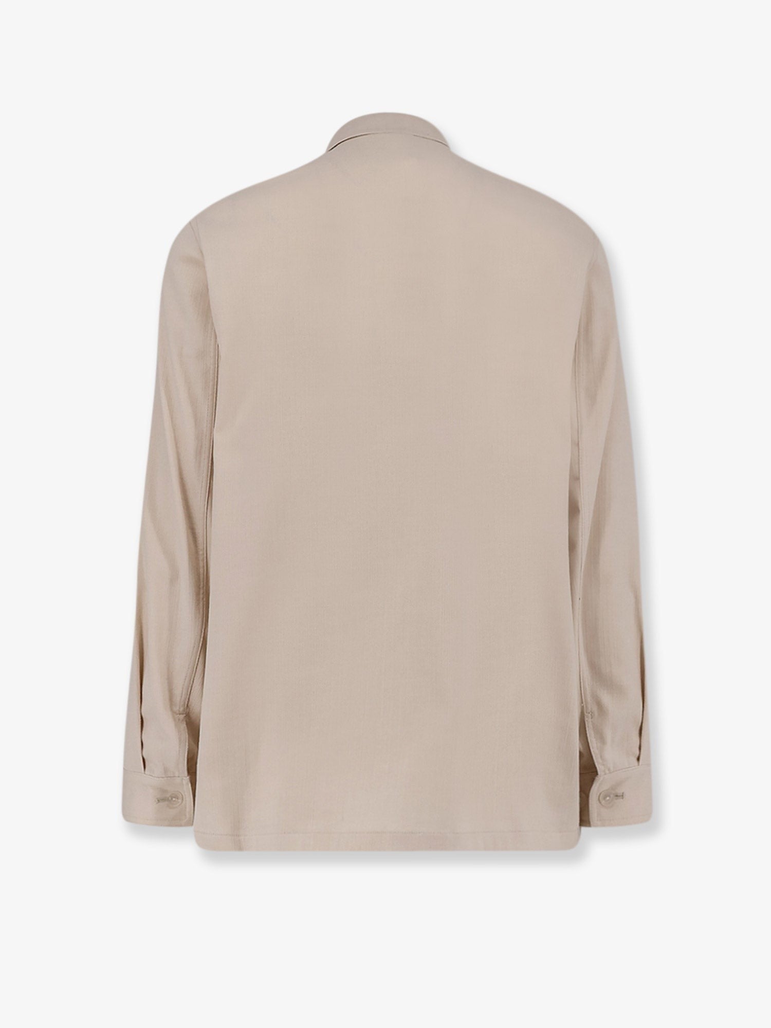 Hevo Men's Bari Cotton Blend Shirt Jacket Green Hevo