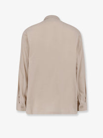 Hevo Men's Bari Cotton Blend Shirt Jacket Green Hevo