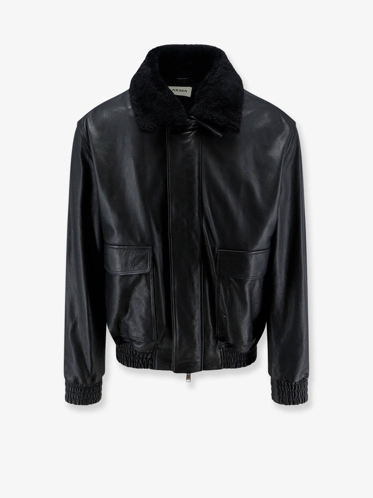 ARMA Men's Bari Leather Jacket Black