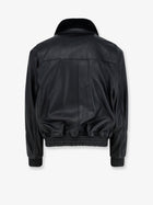 ARMA Men's Bari Leather Jacket Black, view 2