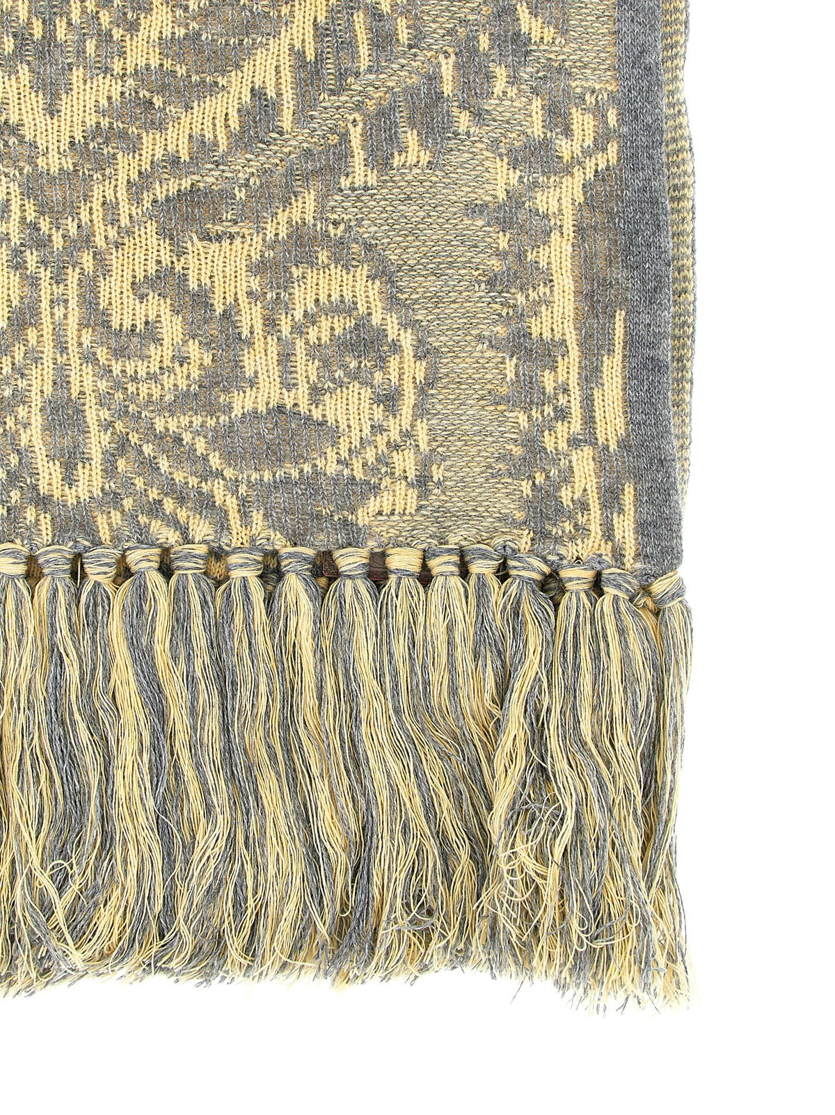ETRO Barocco Jacquard Scarf Gold