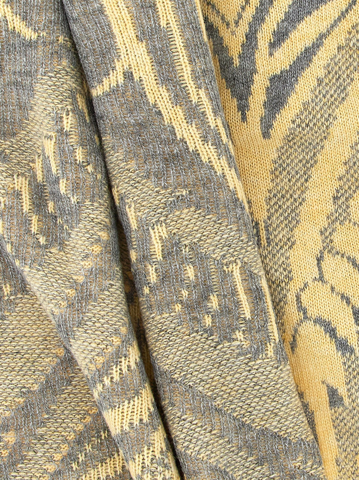 ETRO Barocco Jacquard Scarf Gold