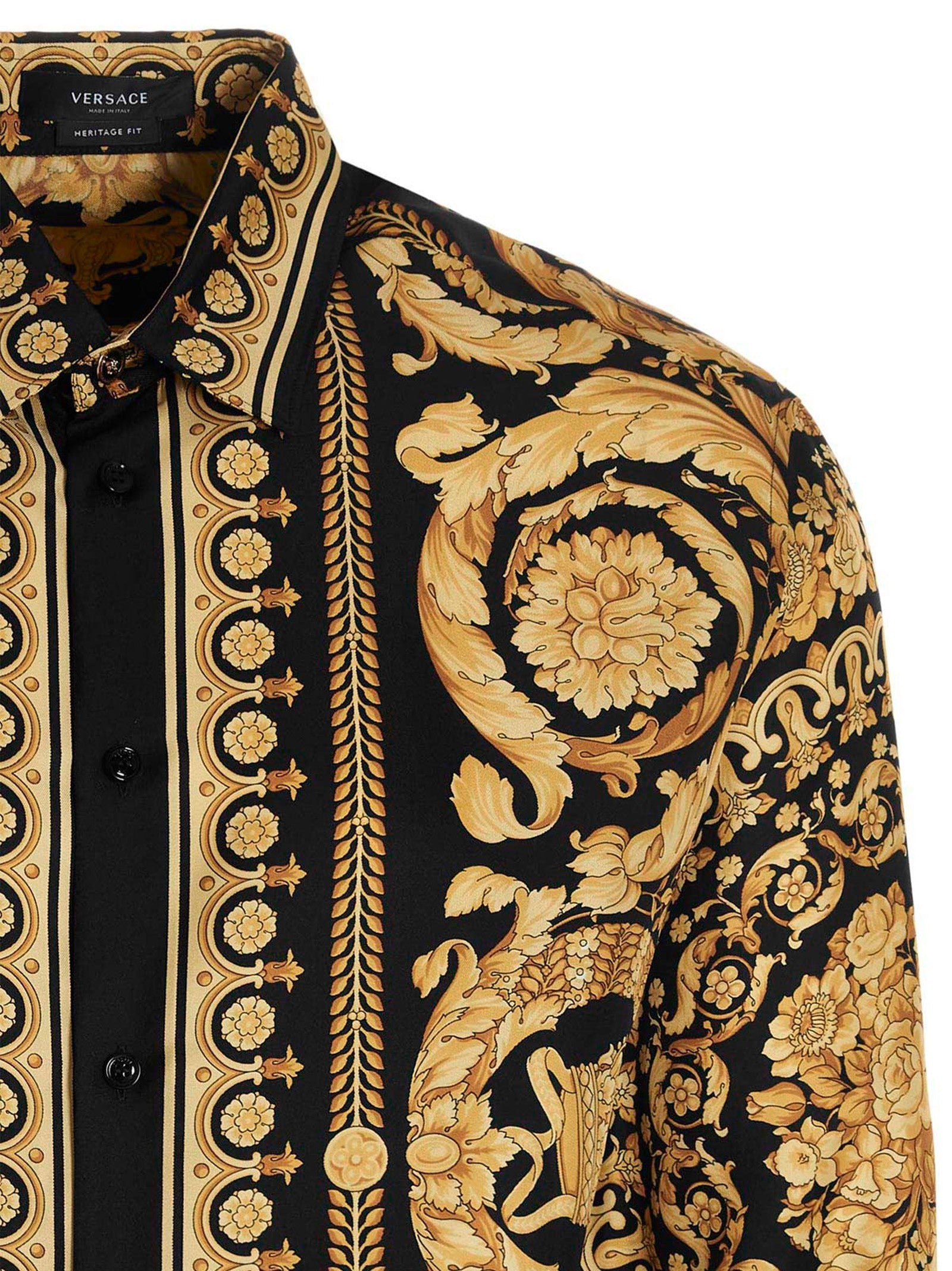 Versace Barocco Shirt Gold