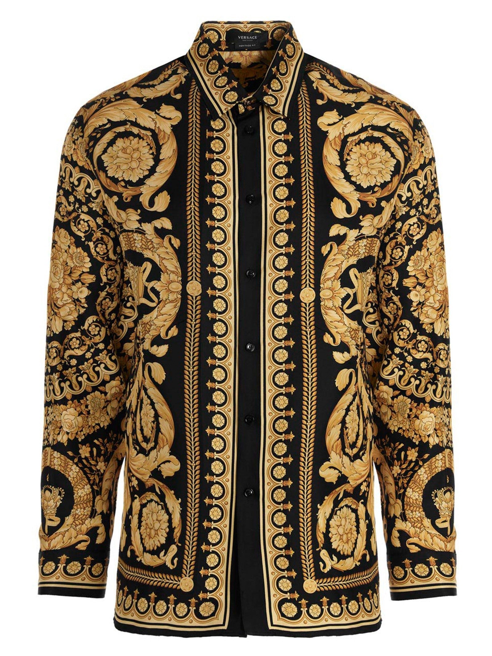 Versace Barocco Shirt Gold