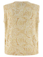 Versace Barocco Vest Yellow, view 2