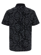 Versace Baroque Polo Shirt Grey, view 2