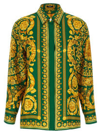 Versace Baroque Shirt Gold